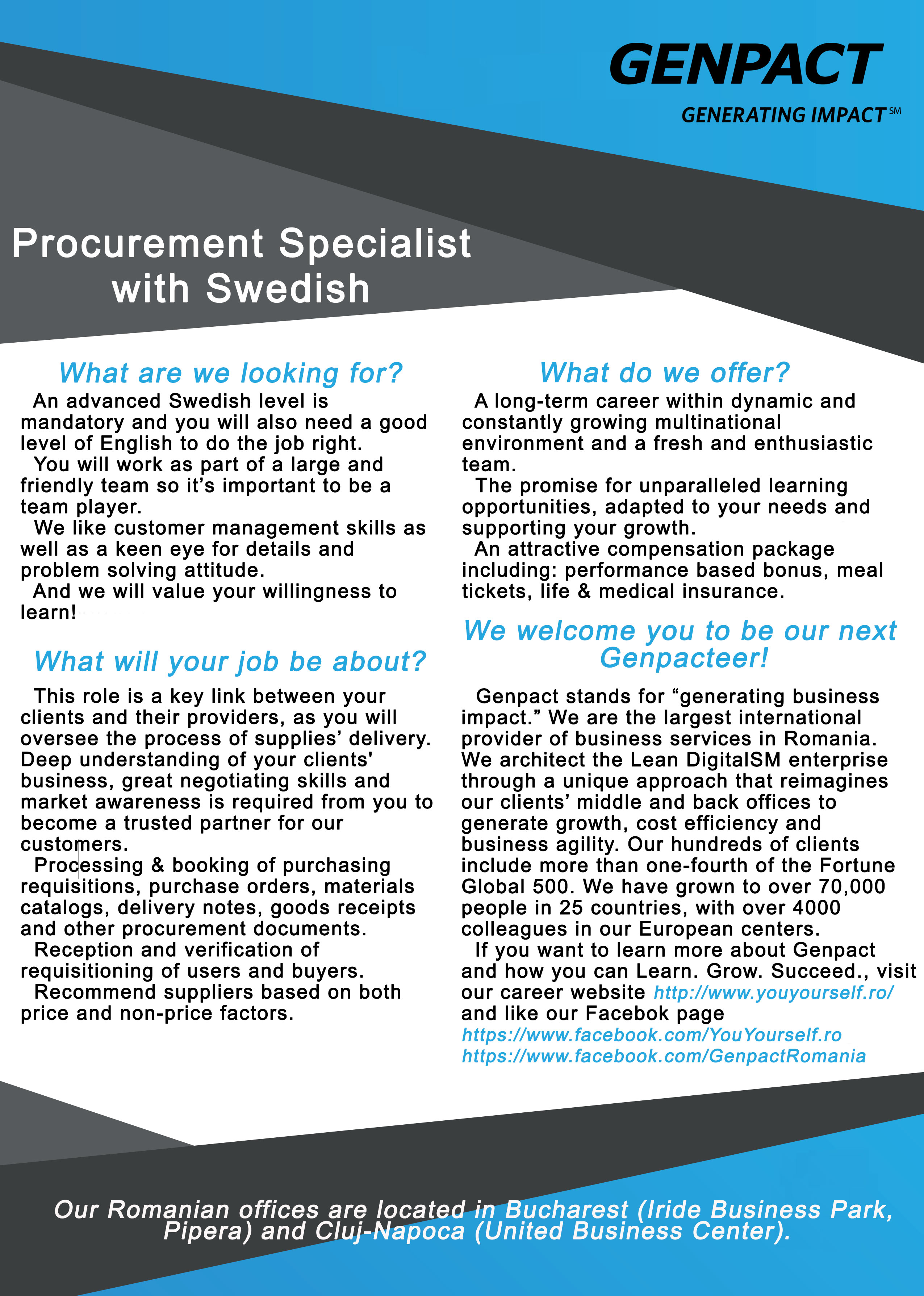 Procurement Specialist with Swedish