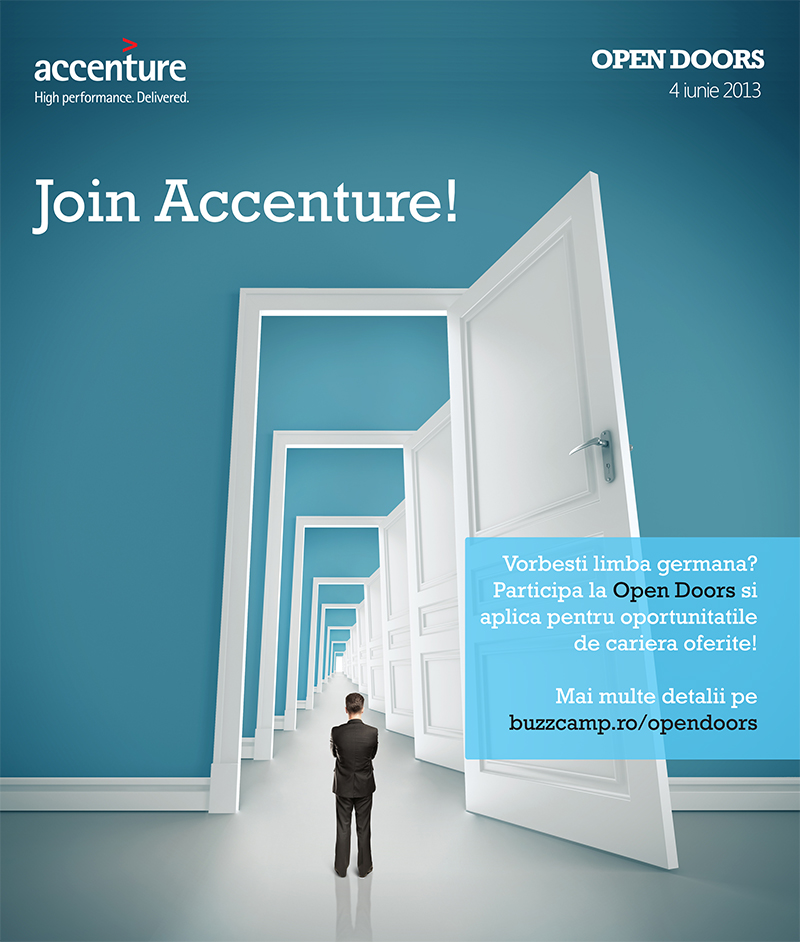 Open Doors! Join Accenture for a Great Career!