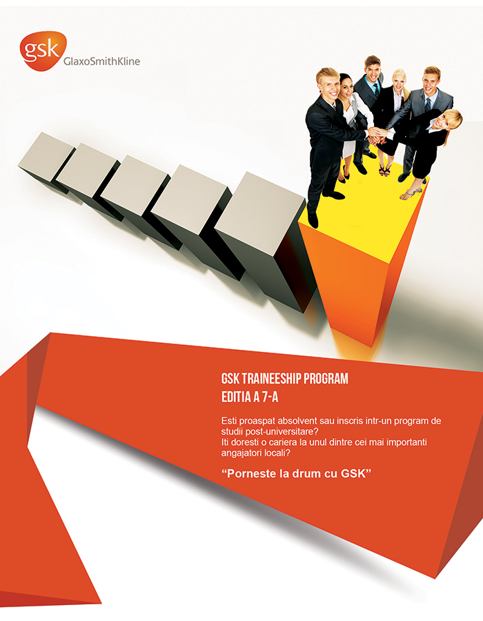 Programul de traineeship “Porneste la drum cu GSK” ajunge la cea de-a 7-a editie!