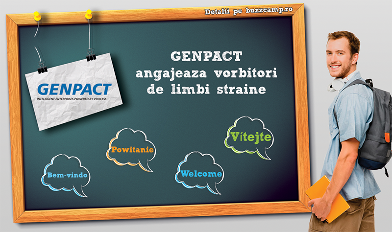 Vino să lucrezi la GENPACT!