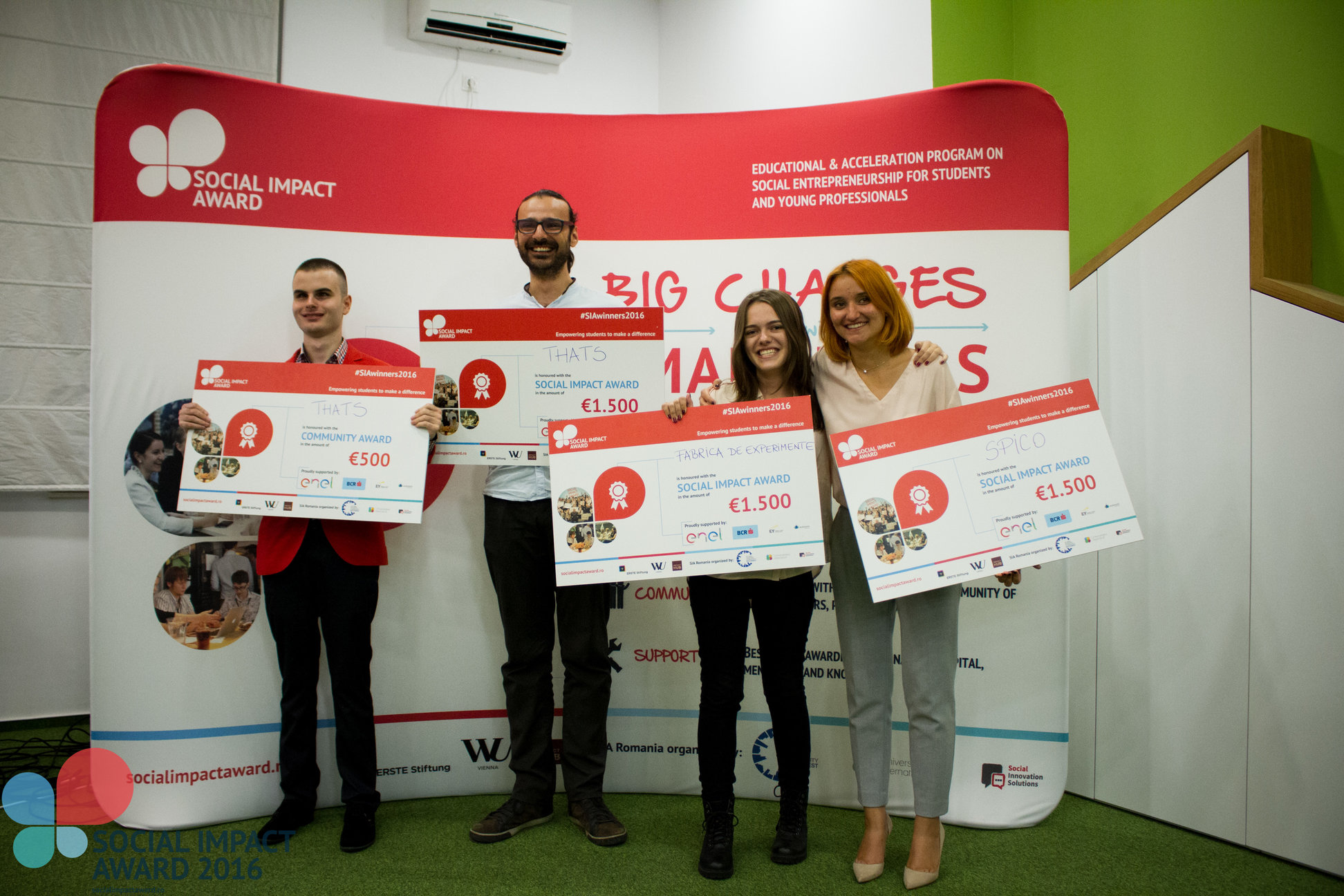 Câștigătorii Social Impact Award România