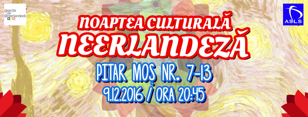 Noaptea Culturală Neerlandeză 2016